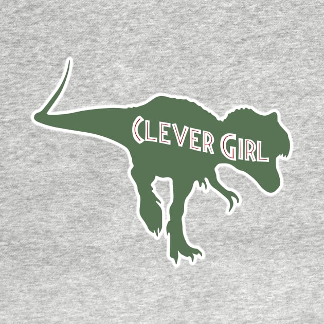 Velociraptor Clever Girl Raptor Jurassic Dinosaur by Grassroots Green